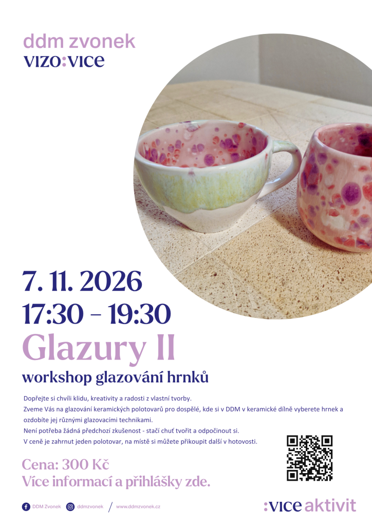 Workshop glazování hrnků II.