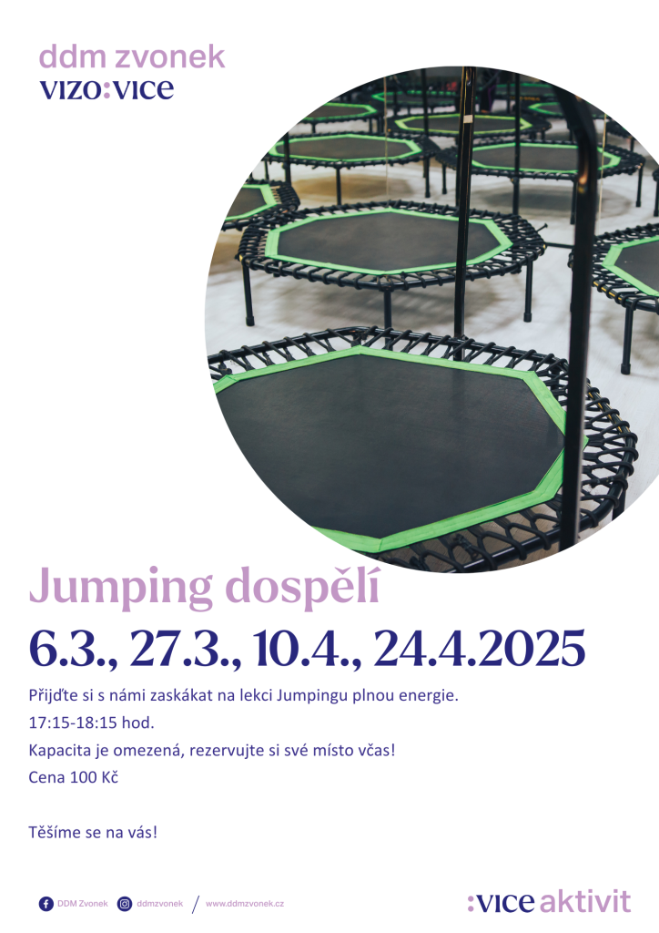 Jumping dospělí 17:15-18:15