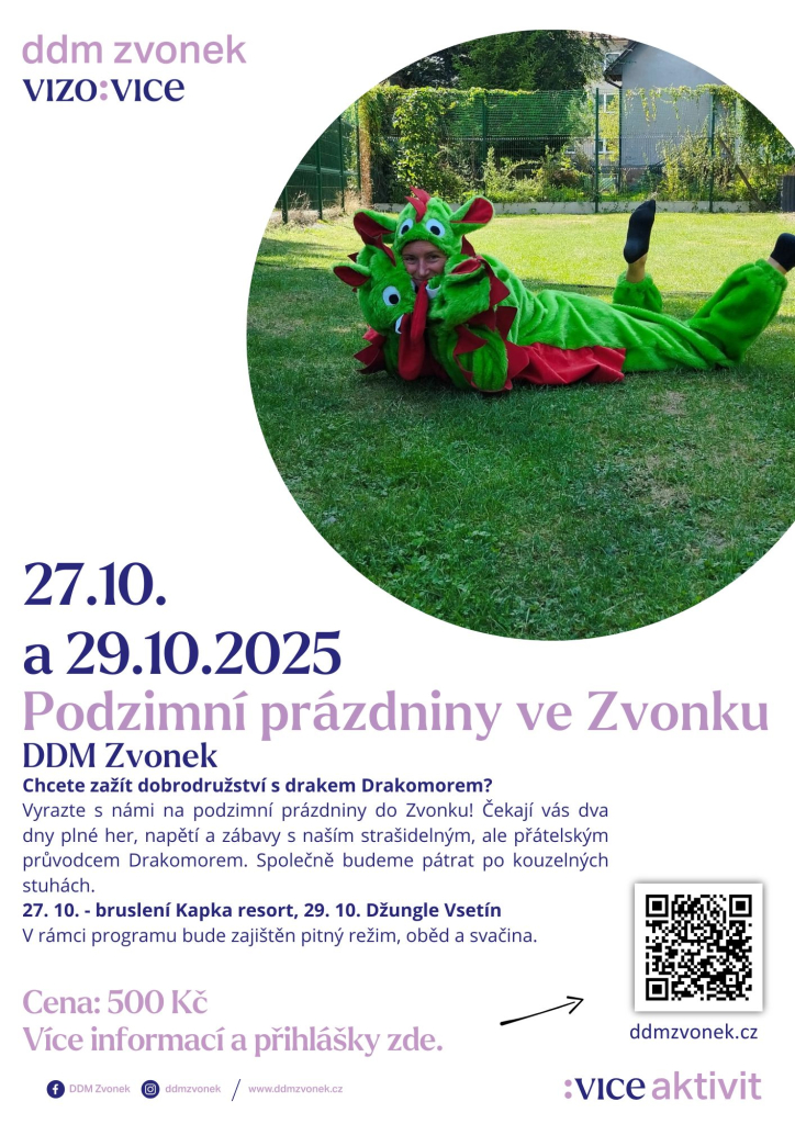 Podzimní prázdniny ve Zvonku