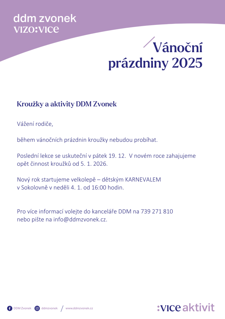 Vánoční prázdniny