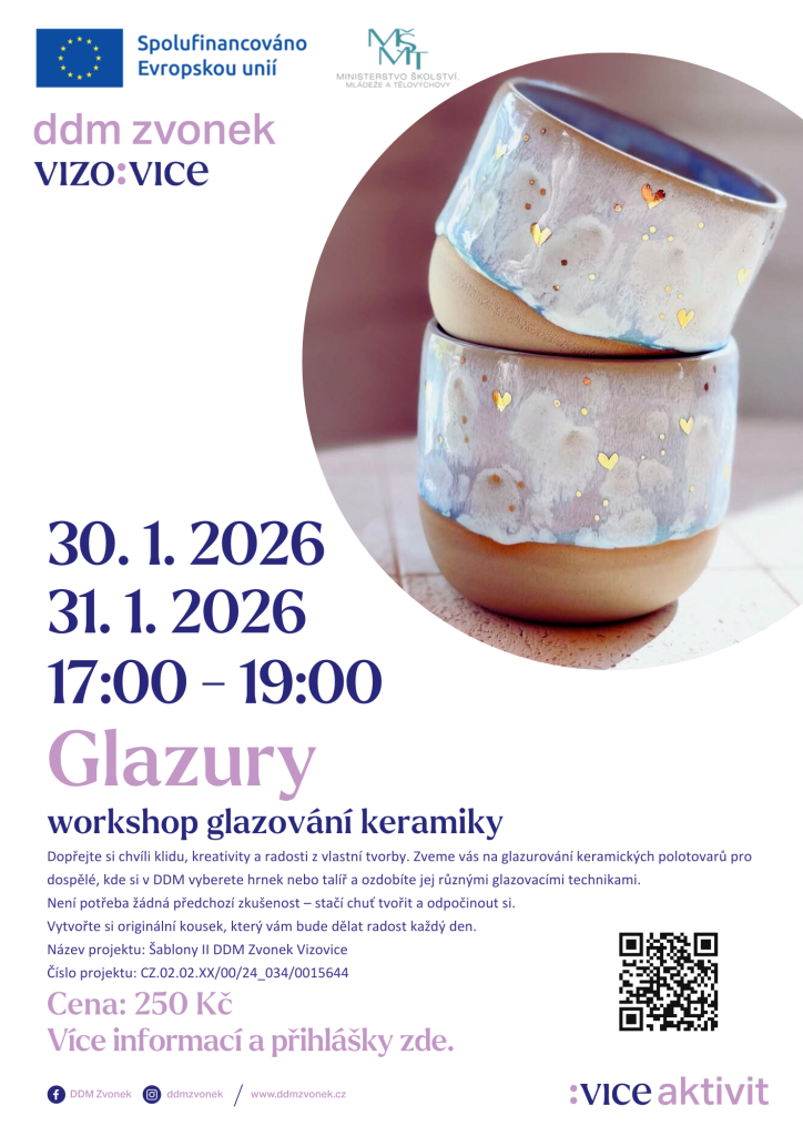 Workshop glazování keramiky