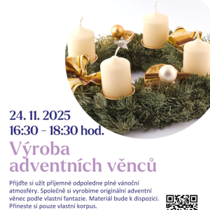 Výroba adventních věnců