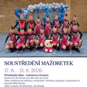 Mažoretky soustředění