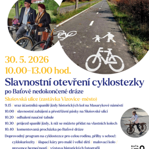 Slavnostní otevřrní cyklostezky